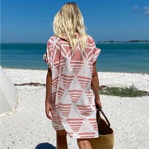 NEW Emerson Fry Rise Caftan - Muted Clay